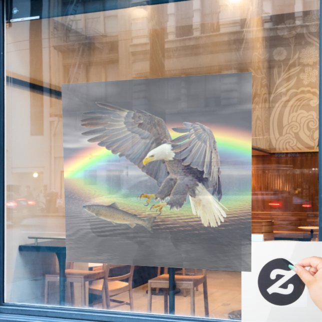 Autocollant Pour Fenêtre Carnet spiral (Fenêtre de café)