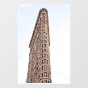 Autocollant Pour Fenêtre Carte postale du bâtiment Flatiron