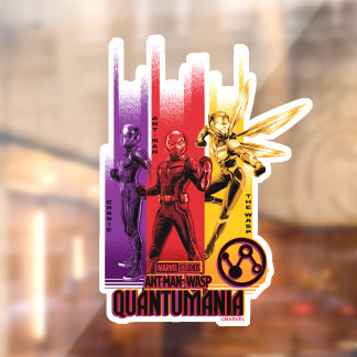 Autocollant Pour Fenêtre Cassie, Ant-Man et le graphique du groupe Wasp