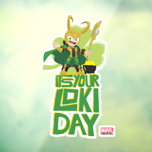 Autocollant Pour Fenêtre C'est votre journée Loki