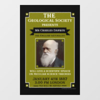 Charles Darwin Vintage Repro Retro Wall Art