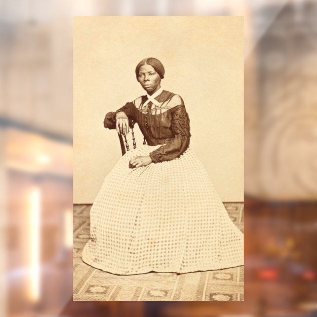 Autocollant Pour Fenêtre Chemin de fer abolitionniste Harriet Tubman (Feuille 2)
