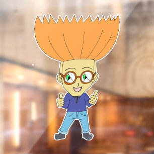 Autocollant Pour Fenêtre chibi