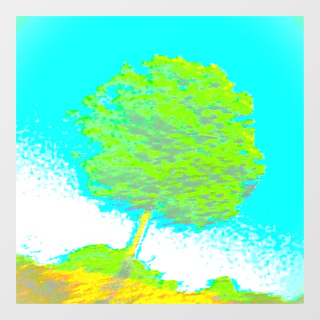 AUTOCOLLANT POUR FENÊTRE CLAIR DE FENÊTRE DECAL (Feuille)