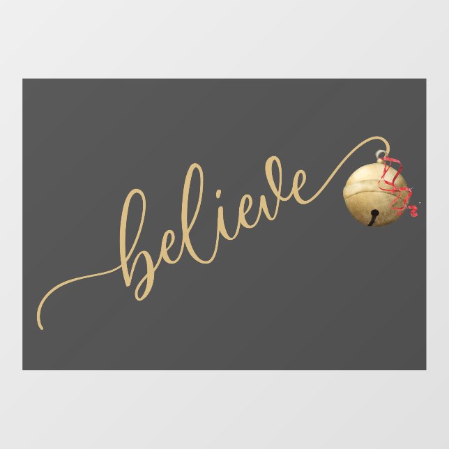 Autocollant Pour Fenêtre Classy CROYEVE Jingle Bell Noël (Feuille)