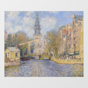 Autocollant Pour Fenêtre Claude Monet - Windmills près de Zaandam