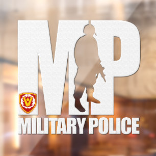 Autocollant Pour Fenêtre Cling de fenêtre de patchs MP et 59th Ord