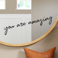 Cling miroir Vous Êtes Un Citation Inspirationnell
