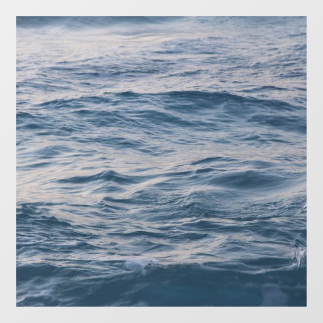 Autocollant Pour Fenêtre Closeuse d'eau de mer (Feuille)