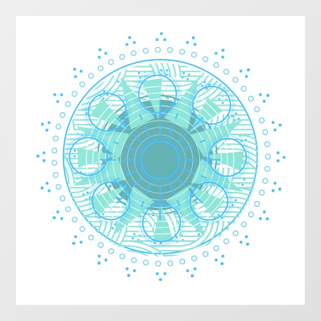 Autocollant Pour Fenêtre Clôture de fenêtre (Feuille)