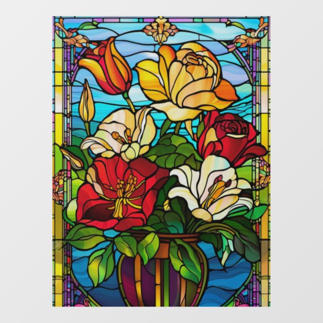 Autocollant Pour Fenêtre Clôture de fenêtre (Feuille)