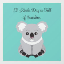 Clôture de fenêtre Cute Koala