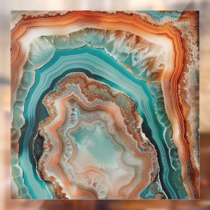 Autocollant Pour Fenêtre Clôture de fenêtre d'agate 3D