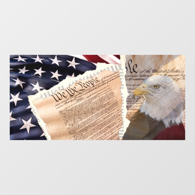 Autocollant Pour Fenêtre Clôture de fenêtre de constitution (Feuille)