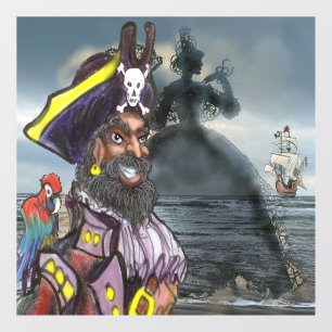 Autocollant Pour Fenêtre Clôture de fenêtre de rêve pirate