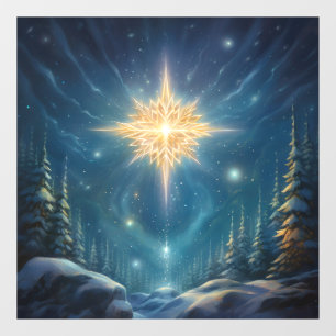 Autocollant Pour Fenêtre Clôture de fenêtre Magical North Star
