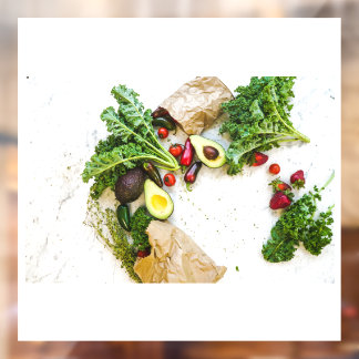 Autocollant Pour Fenêtre Clôture de fenêtre végétale