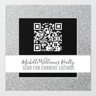 Autocollant Pour Fenêtre Clôture de la fenêtre Code QR de l'entreprise de P
