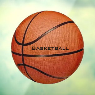 Autocollant Pour Fenêtre Clôture de la fenêtre de basket-ball