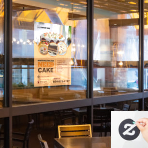 Autocollant Pour Fenêtre Clôture de la fenêtre Services de boulangerie