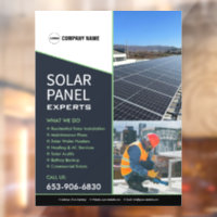 Clôture de la fenêtre Solar Business Services