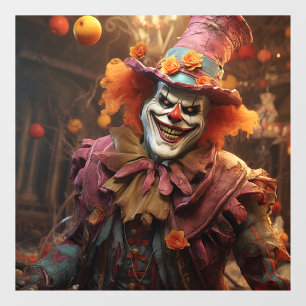 Autocollant Pour Fenêtre Clôture éffrayante de fenêtre Halloween