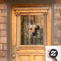 Clôture personnalisée de la fenêtre de chien