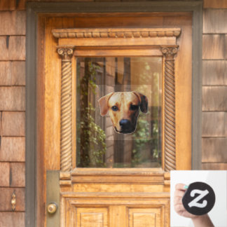 Autocollant Pour Fenêtre Clôture personnalisée de la fenêtre de chien
