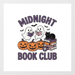 Autocollant Pour Fenêtre Club de lecture de minuit pour la conception de le
