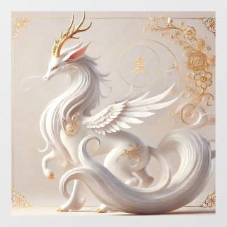 Autocollant Pour Fenêtre Collection Fantastique Kirin Céleste