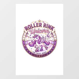 Autocollant Pour Fenêtre Conception de merchandising prête pour Unicorn Rol