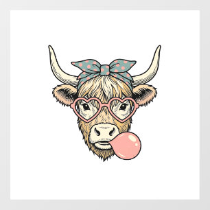 Autocollant Pour Fenêtre Conception vectorielle vintage de bubble gum de va