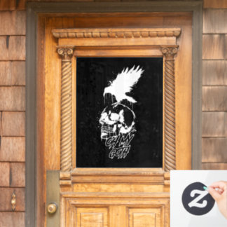 Autocollant Pour Fenêtre Cool Oh Mon Goth Métal Gothique