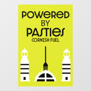 Autocollant Pour Fenêtre Cornwall Cornish Pasnish Anglais