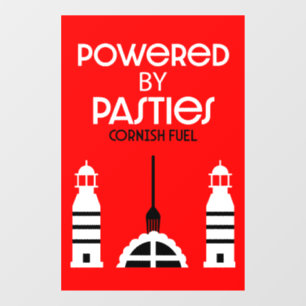 Autocollant Pour Fenêtre Cornwall Cornish Pasnish Anglais