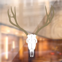 Crâne de cerf mulet personnalisable