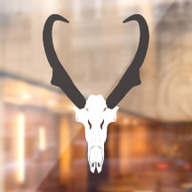 Crâne de Pronghorn personnalisable