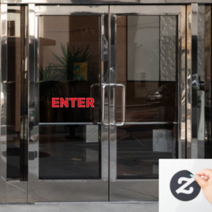 Autocollant Pour Fenêtre Créez Votre Propre Autocollant de Fenêtre d'Entrée