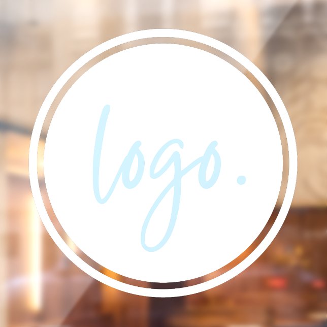 AUTOCOLLANT POUR FENÊTRE CRÉEZ VOTRE PROPRE COMMERCE D'ENTREPRISE LOGO COMP (Feuille 2)