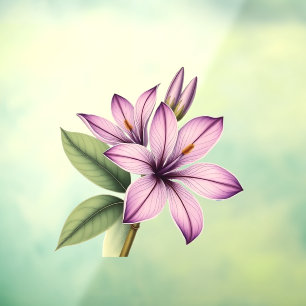 Autocollant Pour Fenêtre Crocus Vintage