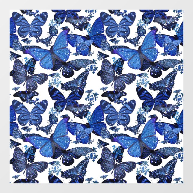 Autocollant Pour Fenêtre cute butterflies wittter (Feuille)