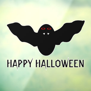 Autocollant Pour Fenêtre Déplaisant Halloween Vampire Bat Custom