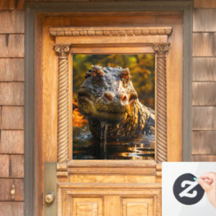 Autocollant Pour Fenêtre Dinosaure