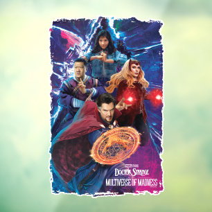 Autocollant Pour Fenêtre Doctor Strange & alliés Graphique Multivers