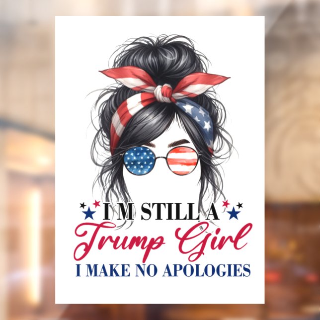 Autocollant Pour Fenêtre Donald Trump (Feuille 2)