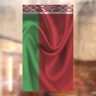 Autocollant Pour Fenêtre Drapeau de la Biélorussie