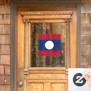 Autocollant Pour Fenêtre Drapeau du Laos