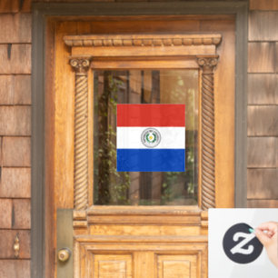 Autocollant Pour Fenêtre Drapeau du Paraguay