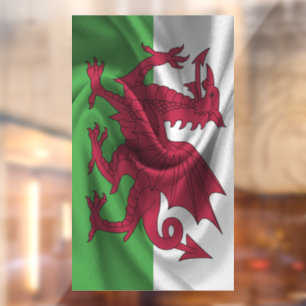 Autocollant Pour Fenêtre Drapeau du Pays de Galles