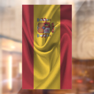 Autocollant Pour Fenêtre Drapeau Espagne